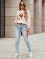Dámske džínsové nohavice slim fit s opaskom NEOPASS modré FashionStreet UY2680 Dámske džínsové nohavice slim fit s opaskom NEOPASS modré FashionStreet UY2680