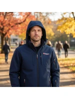 Geografické Nórsko Softshell TUNAR DB NAVY MEN 009 (WY9170H/GN/Navy)