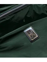 Zelená dámska bunda s kapucňou (B8105-10) Zelená dámska bunda s kapucňou (B8105-10)