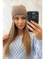 Dámska čiapka Rebeka K345 mocca
