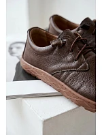 Dámske kožené topánky Zazoo 10189 Chocolate Dámske kožené topánky Zazoo 10189 Chocolate