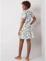 Šaty RO SK 2508.38P biela zelená