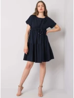 Šaty RV SK 6761.68 tmavo modrá Šaty RV SK 6761.68 tmavo modrá