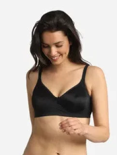 Dámska podprsenka s kosticami ESSENTIAL SUPPORT P0AU9 čierna - PLAYTEX