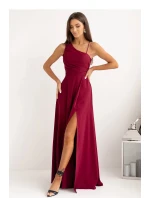Dlhé šaty 001420 bordová - With You