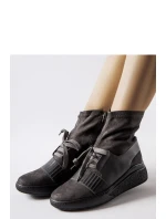 Topánky na klinovom podpätku model 206515 Solea