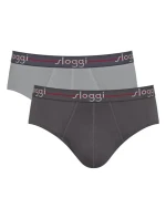 Pánske nohavičky Start Midi C2P box - BLACK - čierno-sivé 0034 - SLOGGI