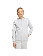 Detská mikina adidas Tiro 26 League Sweat Full Zip Hoodie šedá KF3323 Detská mikina adidas Tiro 26 League Sweat Full Zip Hoodie šedá KF3323