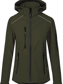 Promodoro 7865 Dámska zimná softshellová bunda 40.7865 khaki