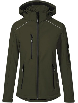 Promodoro 7865 Dámska zimná softshellová bunda 40.7865 khaki Promodoro 7865 Dámska zimná softshellová bunda 40.7865 khaki