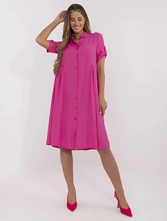 Dámske šaty MI SK A2275.09 vo farbe fuchsiovej – FPrice