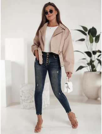 DENIMORI dámske džínsové nohavice s odretou modrou FashionStreet UY2210