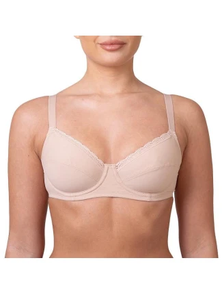 Podprsenka s kosticami SUPPORT BRA - BELLINDA - nude