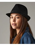 Beechfield B 630 Fedora 53.0630 biela/čierna
