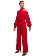 M528 Kombinéza s rukávmi Bishop - púdrová