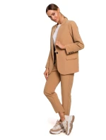 Dámska bunda M602 hnedá - MOE Dámska bunda M602 hnedá - MOE