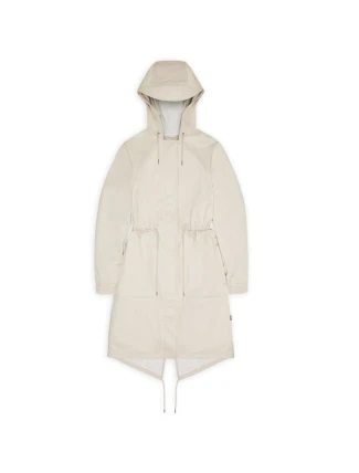 Rains mackintosh STRING W PARKA W3 18550 95 DUNE GRAIN Rains mackintosh STRING W PARKA W3 18550 95 DUNE GRAIN