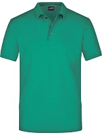 Daiber JN 708 Pánske polo tričko z pima piqué 02.0708, írska zelená