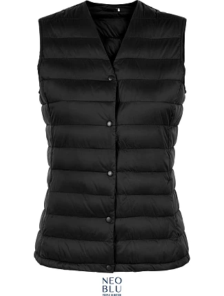 NEOBLU Arthur Women Dámska prešívaná vesta 24.3173 deep black