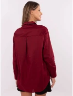 Košeľa DHJ KS 9236.92P bordová