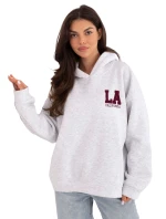 IT BL mikina H2492.66 svetlo šedá