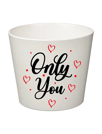 ONLY YOU - malý květináč 