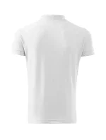 Bavlnené polo tričko Heavy white