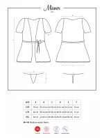 Dámsky župan Miamor robe - Obsessive