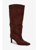 Topánky na podpätku model 222532 Krok vo veľkom štýle