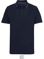 NEOBLU Orel Unisex piqué polo z hrubej bavlny 24.4337 night blue NEOBLU Orel Unisex piqué polo z hrubej bavlny 24.4337 night blue