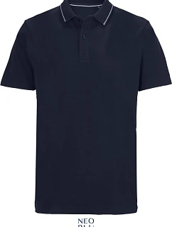 NEOBLU Orel Unisex piqué polo z hrubej bavlny 24.4337 night blue