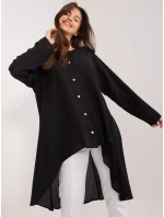 Košeľa LK KS 509506.17 čierna farba