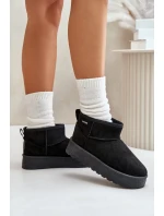 Nízke tenisky na platforme Big Star Black