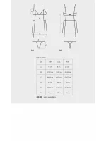 Korzet Sedusia corset XXL - Obsessive