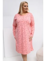 Nadmerné veľkosti Nočná košeľa model 223301 Forever Pink Nadmerné veľkosti Nočná košeľa model 223301 Forever Pink