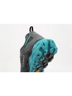 Aku dámska treková športová obuv Flyrock Gore-tex odolná sivá modrá dámska Aku dámska treková športová obuv Flyrock Gore-tex odolná sivá modrá dámska