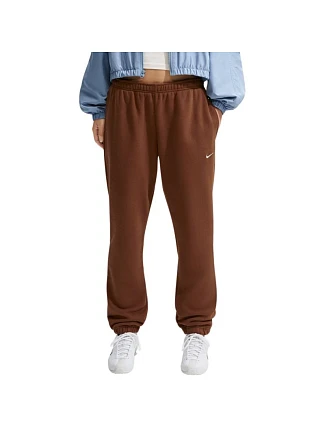 Dámske nohavice Nike Studio Fleece svetlohnedé IM8076 259 Dámske nohavice Nike Studio Fleece svetlohnedé IM8076 259