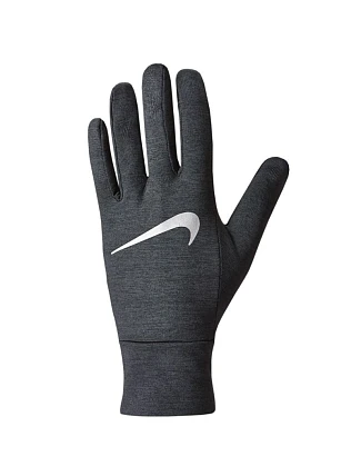 Dámske bežecké rukavice Nike Dri-Fit Fleece, sivé, N1002577082, XS/S