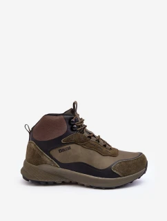 Męskie Buty Trekkingowe Ocieplane Zielone Big Star MM174333