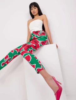 Nohavice DHJ SP 12787E.13 zelených