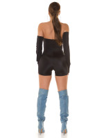 Sexy Koucla short Bandeau Overall with Gauntlets