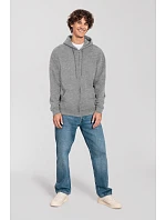 Fruit of the Loom Iconic Premium Hooded Sweat Jacket Mikina s kapucňou z hrubej bavlny 16.2286 athletic heather Fruit of the Loom Iconic Premium Hooded Sweat Jacket Mikina s kapucňou z hrubej bavlny 16.2286 athletic heather