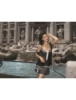 Dámska košieľka Fortunata 1678 chemise + tangá ZADARMO! - Kinga