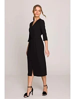 Dámske šaty S396 čierne – Stylove Dámske šaty S396 čierne – Stylove