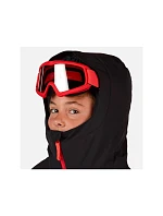 Detská lyžiarska bunda ROSSIGNOL Jr Hero Velika Insulated Jkt, čierna