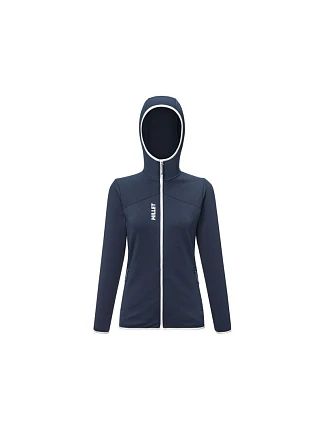 Mikina MILLET W SENECA FLEECE HOODIE, modrá