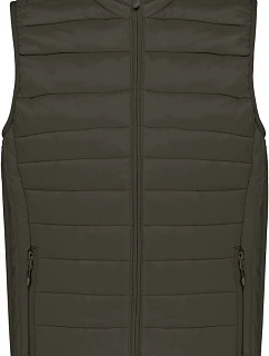 Kariban K 6113 Pánska ľahká vesta 20.6113 tmavá khaki