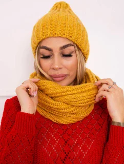 Dámska súprava s hrubým pruhom P100 žltá