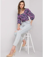 Džínsové nohavice MR SP 901.05P svetlo modrá