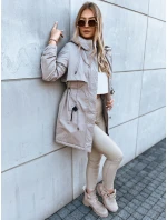 Dámska prechodná bunda STARK STYLE sivá FashionStreet TY3857 Dámska prechodná bunda STARK STYLE sivá FashionStreet TY3857